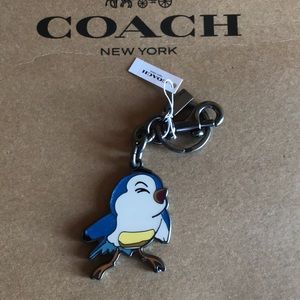 Disney X Coach Snow White Blue Bird Bag Charm